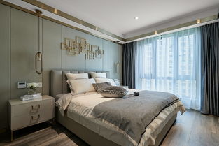 100平现代简约风样板间实景赏析 软装点睛与空间布局的艺术